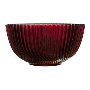 Crystal Julia Owocarka kryształowa Linea rubin 23,8 cm