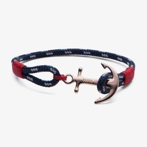 Biżuteria TOM HOPE TM0080. Bransoletka, Kolor niebieski. Unisex.