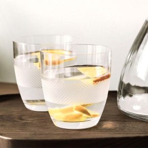 Crystal Julia Szklanki do whisky 300 ml 6 sztuk Satine