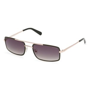 Okulary GUESS GU00168-5897P. Okulary przeciwsłoneczne, Kolor zielony. Mężczyzna.