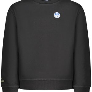 CZARNA BLUZA DZIECIĘCA NORTH SAILS Z ROZPINANYM NA ZAMEK