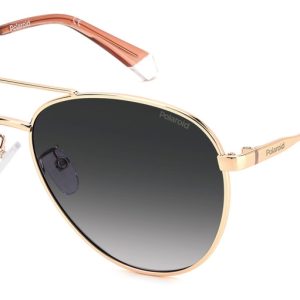 Okulary POLAROID PLD4142GSXDDB. Okulary przeciwsłoneczne, Kolor złoty. Unisex.