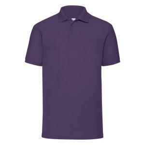 Koszulka Polo Męska 65-35 - Fioletowy
