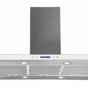 TOFLESZ Etna Wyspowa Inox / Białe Szkło 850m3/h Użyj kodu 23TOF05 i płać mniej