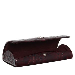 Etui na okulary Canaletto z naturalnej skóry lakierowanej E107s78