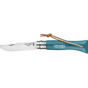 Opinel TRADIZIONE N°06 INOX BAROUDEUR "TURQUOISE" (002200)