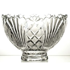 Crystal Julia Salaterka owocarka kryształowa środek stołu 23 cm