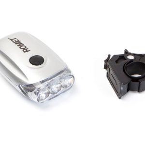 Lampa przednia 3-LED bateryjna mod. JY-567 blister et/logo ROMET - Oficjalny Sklep Romet