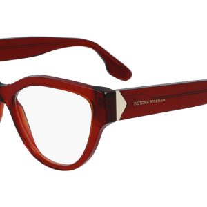 Okulary VICTORIA BECKHAM VB26465316610. EYEGLASSES, Kolor czerwony. Kobieta.