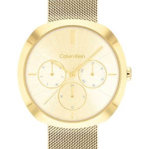 Zegarek CALVIN KLEIN 25200339. Kwarcowy, Kolor złoty. Kobieta.