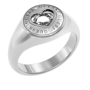 Biżuteria GUESS JUBR03352JWRH. Pierścionek, Kolor szary. Kobieta.