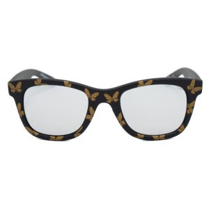 Okulary ITALIA INDEPENDENT 0090T-FLW-071. Okulary przeciwsłoneczne, Kolor czarny brązowy. Kobieta.