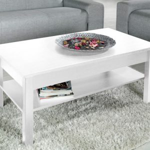 Ława kawowa biały mat 110 x 60 cm High Gloss Furniture