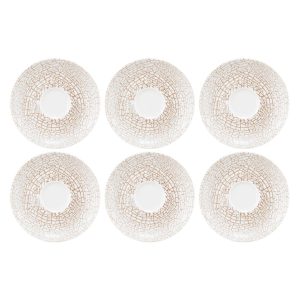 SELTMANN LIBERTY KRAKELEE Zestaw 6 spodków 12 cm