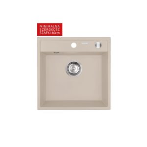 Pyramis Zlew. CAMEA MINI (40x40) 1B beż - piaskowy