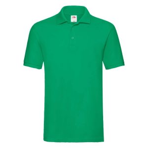 Koszulka Polo Premium Fruit Of The Loom - Zielony