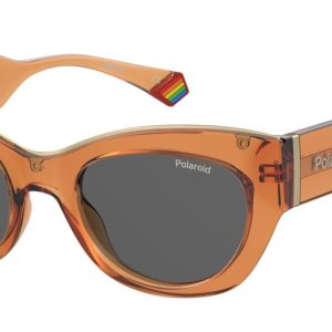 Okulary POLAROID PLD6199SXMCL7. Okulary przeciwsłoneczne, Kolor pomarańczowy. Kobieta.