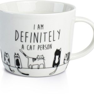 W184215 Wegter kubek porcelanowy Dutch Floral Cats 0,32 l