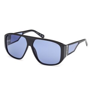 Okulary GUESS GU00135-6101V. Okulary przeciwsłoneczne, Kolor czarny. Unisex.