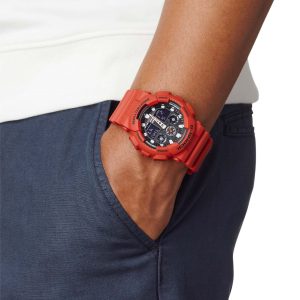 ZEGAREK MĘSKI CASIO G-SHOCK GA-100B-4AER (zd135d) + BOX