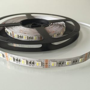 Kolorowe taśmy led - RGBW - biały ciepły - jeden chip