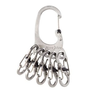 Niteize BIGFOOT LOCKER KEYRACK Stainless KLKBF-11-R6