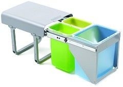 Pyramis Sortownik odpadów COLOR PYR403 ""40"" potrójny 1x16l + 2x8l