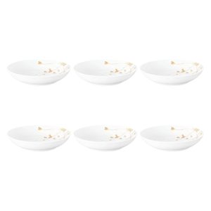 SELTMANN LIBERTY GOLDEN ROSE HIP Zestaw 6 talerzy do zupy 21 cm