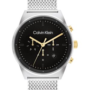 Zegarek CALVIN KLEIN 25200296. Kwarcowy, Kolor czarny. Mężczyzna.