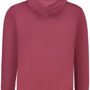 TOMMY HILFIGER MĘSKA CZERWONA BLUZA Z ROZPINANYM NA ZAMEK