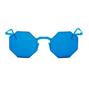 Okulary ITALIA INDEPENDENT 0205-027-000. Okulary przeciwsłoneczne, Kolor niebieski. Unisex.