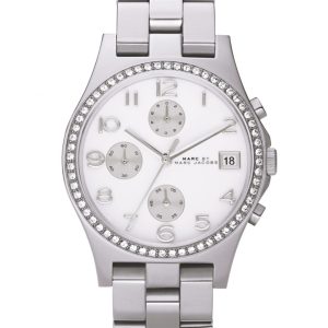 Zegarek MARC JACOBS MBM3072. Kwarcowy, Kolor biały. Kobieta.