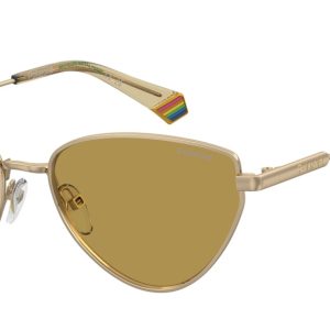Okulary POLAROID PLD6234SXDYG. Okulary przeciwsłoneczne, Kolor złoty. Kobieta.
