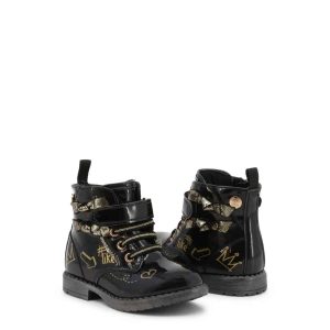 Buty do kostki marki Shone model 234-026. Kolor Czarny, Obuwie Dziewczynka. sezon: Jesień/Zima