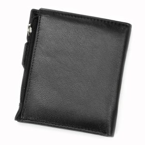 Money Kepper męski portfel skóra naturalna pojemny z wyjmowanym etui
