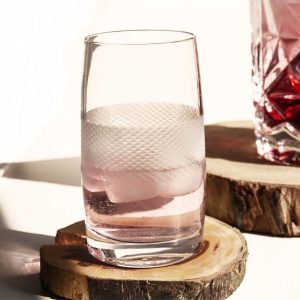 Crystal Julia Szklanki wysokie do soku 280 ml 6 sztuk Satine