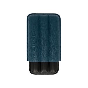 Les Fines Lames CIGAR CASE TRIO BLUE PEBBLE