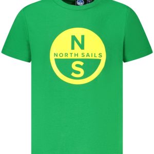 NORTH SAILS KOSZULKA Z KRÓTKIM RĘKAWEM DZIECIĘCA ZIELONA