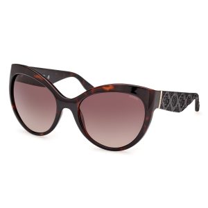 Okulary GUESS GU00130-6152F. Okulary przeciwsłoneczne, Kolor brązowy. Kobieta.
