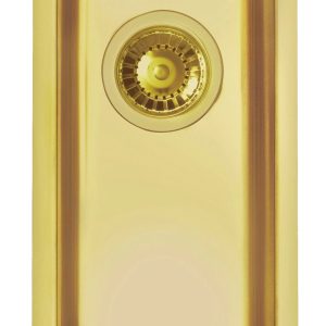 Alveus Monarch KOMBINO 10 ZŁOTO zlewozmywak stalowy 217x437mm