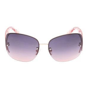 Okulary GUESS GO00034-6528B. Okulary przeciwsłoneczne, Kolor różowy. Kobieta.