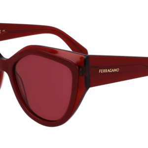 Okulary FERRAGAMO SF2004S-618. Okulary przeciwsłoneczne, Kolor czerwony. Kobieta.