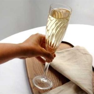 Crystal Julia Kieliszki do szampana kryształowe 6 sztuk Linea