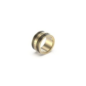 Biżuteria GUESS JUMR03209JWYG. Pierścionek, Kolor złoty. Mężczyzna.