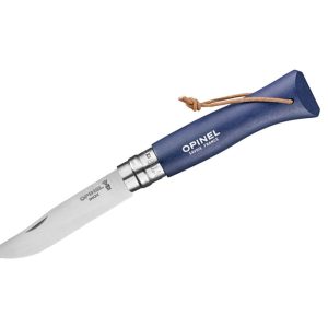 Opinel TRADIZIONE N°08 INOX BAROUDEUR "BLEU FONCE'" (002212)