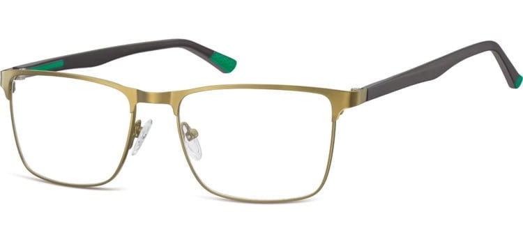 Okulary oprawki prostokątne stalowe Sunoptic 999F