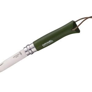 Opinel TRADIZIONE N°08 INOX BAROUDEUR "KAKI" (001703)