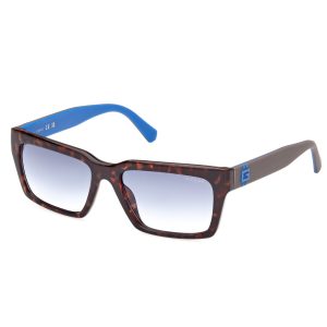 Okulary GUESS GU00121-5652W. Okulary przeciwsłoneczne, Kolor brązowy. Mężczyzna.