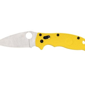 Spyderco MANIX 2 SALT FRN YELLOW PLAIN C101PYL2