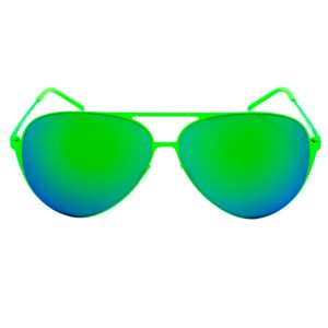 Okulary ITALIA INDEPENDENT 0200-033-000. Okulary przeciwsłoneczne, Kolor zielony. Unisex.